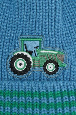 Bobbie Bobble Hat - Green Tractor
