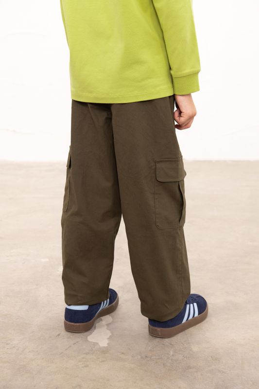 Brody Cargo Trousers - Khaki