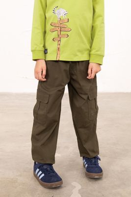 Brody Cargo Trousers - Khaki