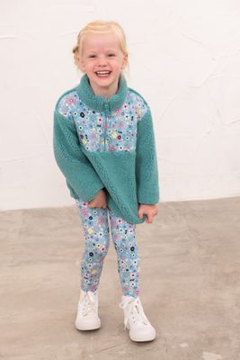 Cassie Fleece - Teal