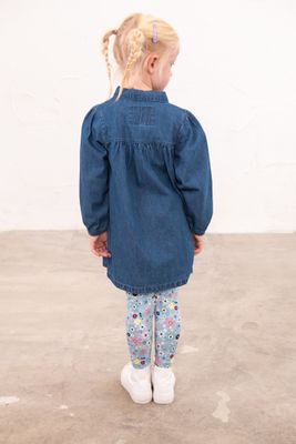 Erica Dress - Washed Denim