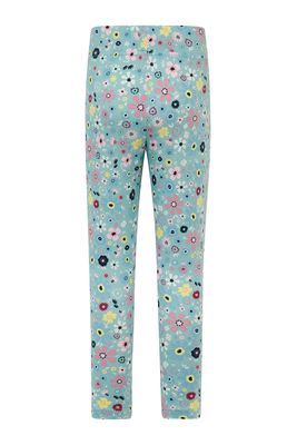 Mollie Leggings - Pastel Teal Floral