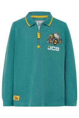Pier Long Sleeve Polo Top - JCB Fastrac