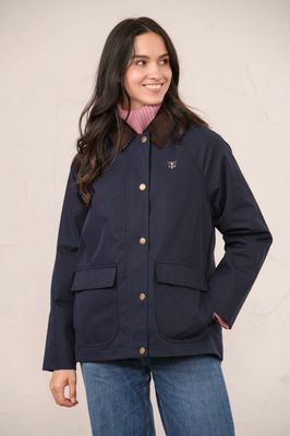 Devon Raincoat - Navy