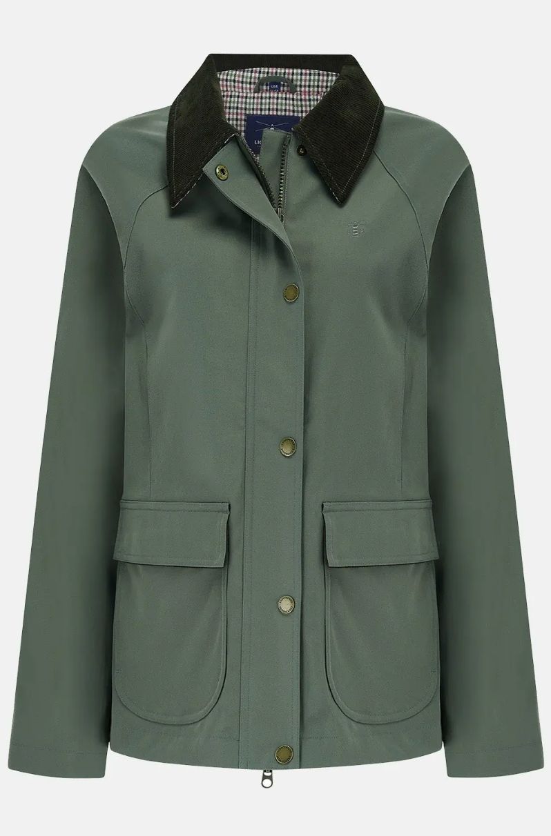 Devon Raincoat - Olivine, Size: 8