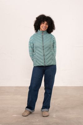 Laurel Gilet - Duck Egg