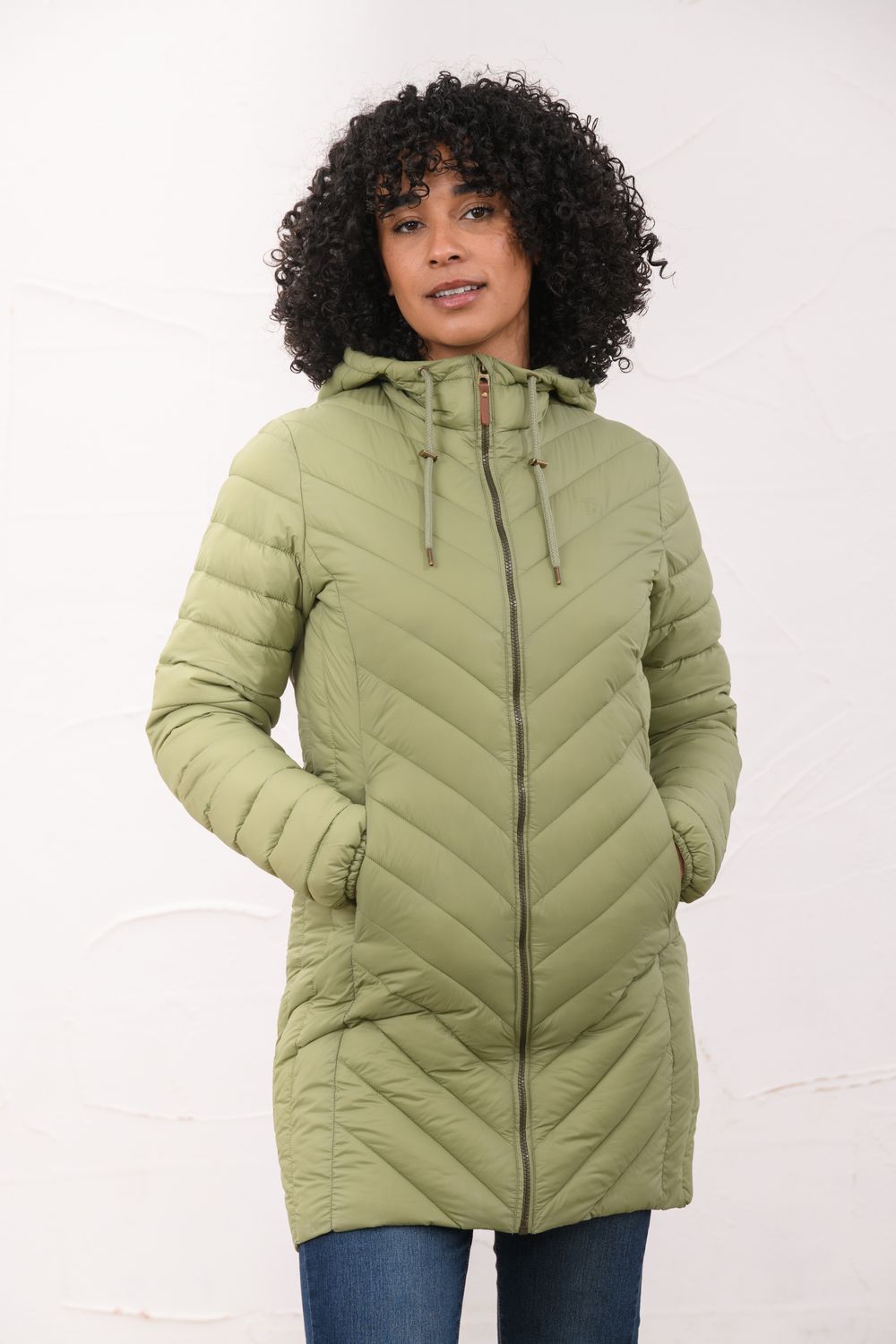 Laurel Coat - Moss, Size: 8