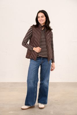 Laurel Gilet - Cocoa