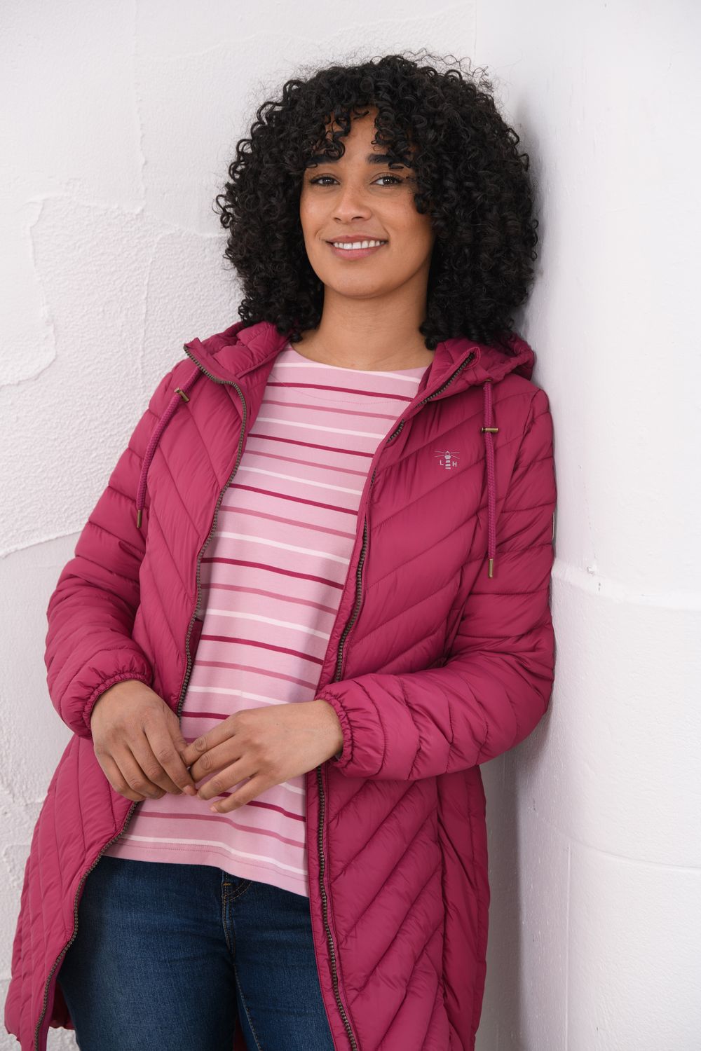 Laurel Coat - Berry, Size: 8
