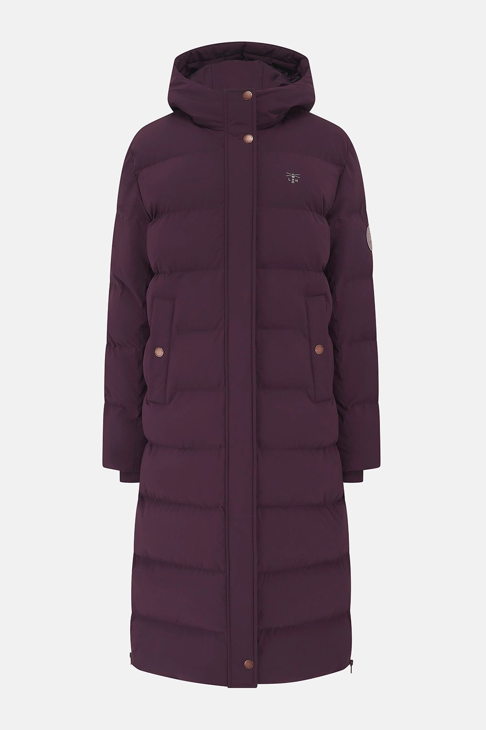 Savannah Coat - Damson, Size: 8