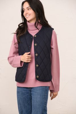 Sloane Gilet - Navy