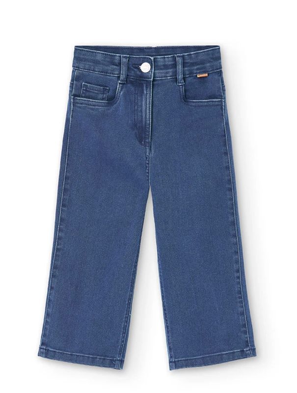 Girls Black Denim Trousers | 490733