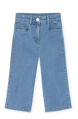 Girls Blue Denim Trousers | 490733