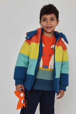 Boys Reversible Multicolour Technical Parka | 524146