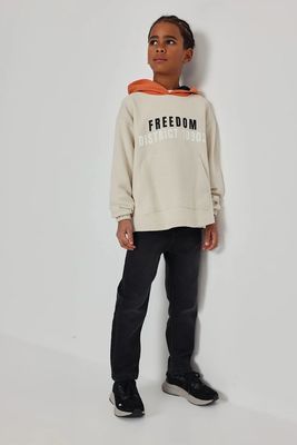 Boys Beige FREEDOM Hoodie | 624080