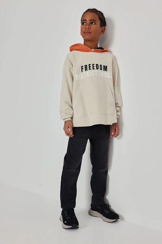 Boys Beige FREEDOM Hoodie | 624080