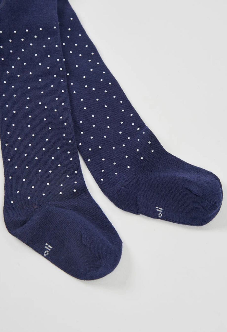 Navy Blue Tights with Sequins | 714024, Size: 2Y
