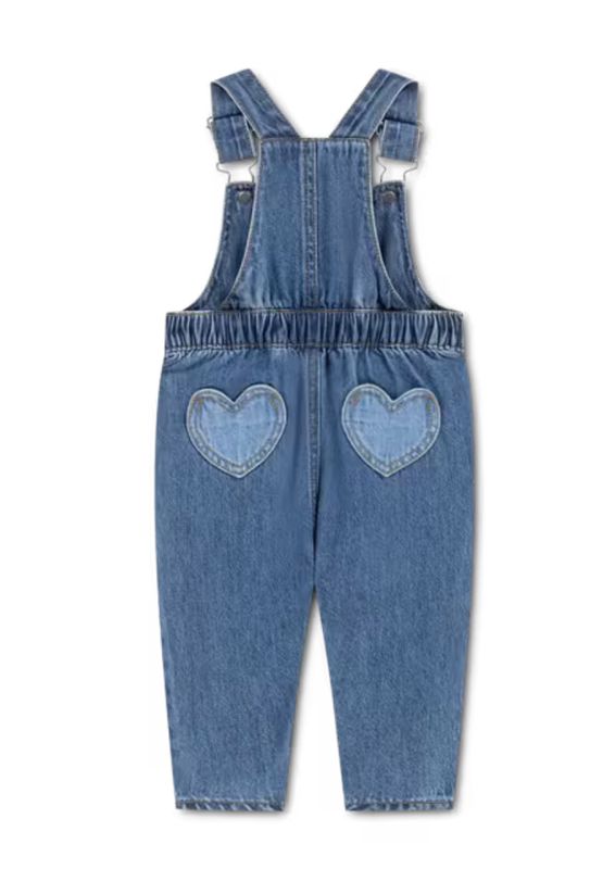 Baby Overalls with Hearts 1ER572-MFK