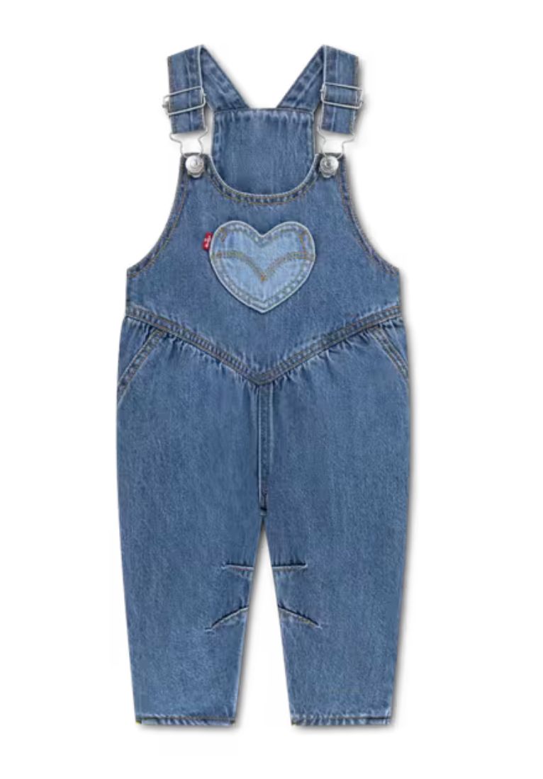 Baby Overalls with Hearts 1ER572-MFK, Colour: Rodeo, Size: 6M