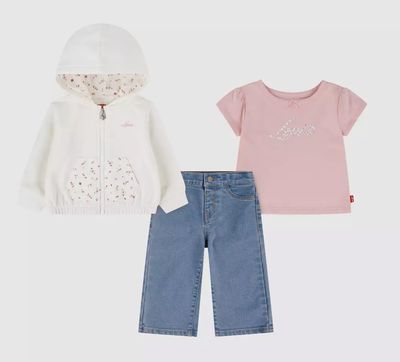 Baby Hoody Tee and Wide Pants 1ER586-A35
