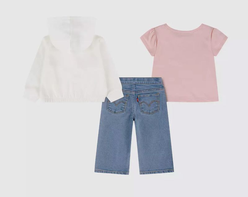 Baby Hoody Tee and Wide Pants 1ER586-A35