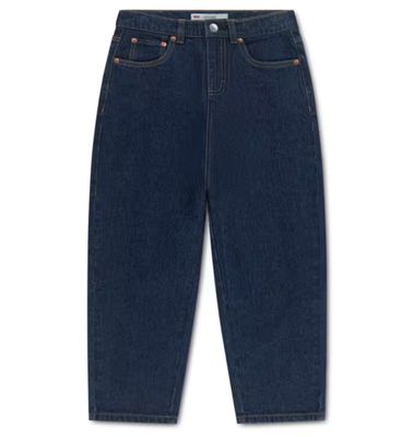 Teenager High Rise Baggy Barrel Jeans 4EN387-UML