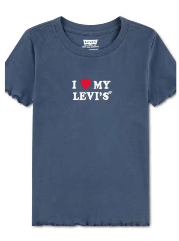 Teenager I Heart My Levi's Ribbed Top 4ER400-UF3