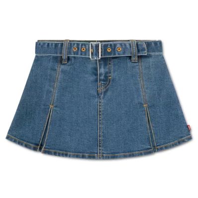 Teenager Pleated Skort with Belt 4ER369-MJ0