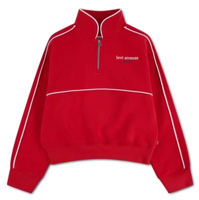 Teenager Meet And Greet Half Zip Pullover 4ER410-R1D