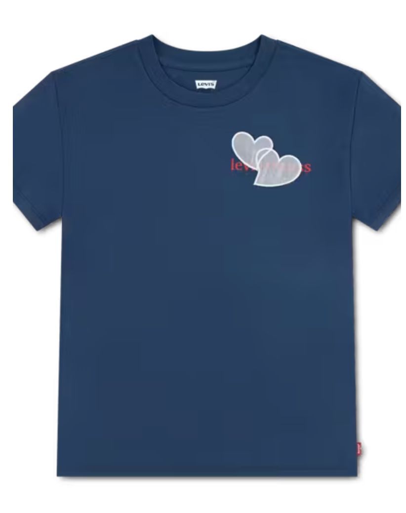 Teenager Hearts Oversized Tee 4ER701-UF3, Colour: Big Dipper, Size: 10Y