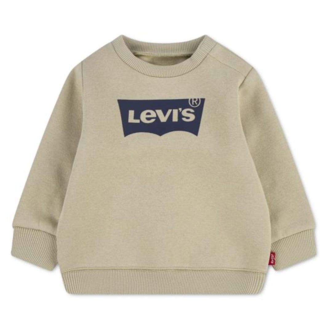 Baby Batwing Crewneck Sweatshirt 6E9079-X5I, Colour: Fields of Rye, Size: 6M