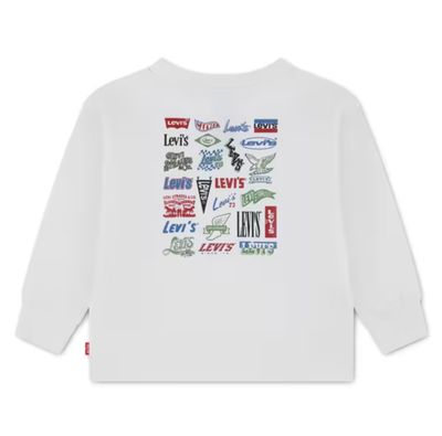 Baby Heritage Logos Long Sleeve Tee 6ER445-W0E