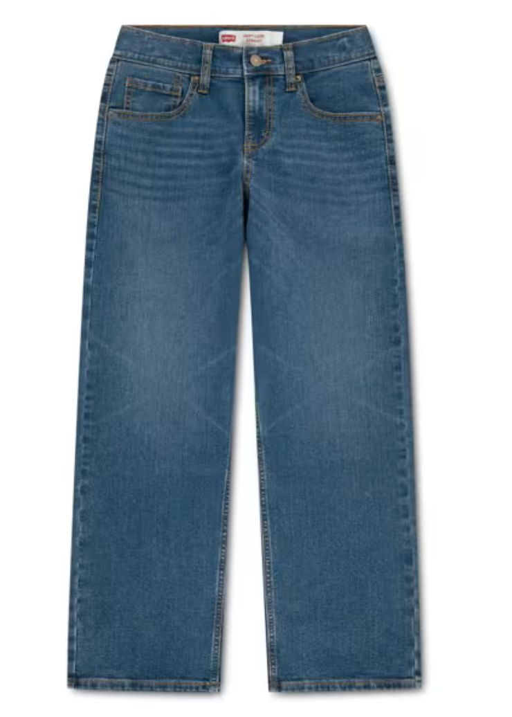 Kids 565™ Loose Straight Jeans 81T198-M4Z, Colour: Blue, Size: 4Y