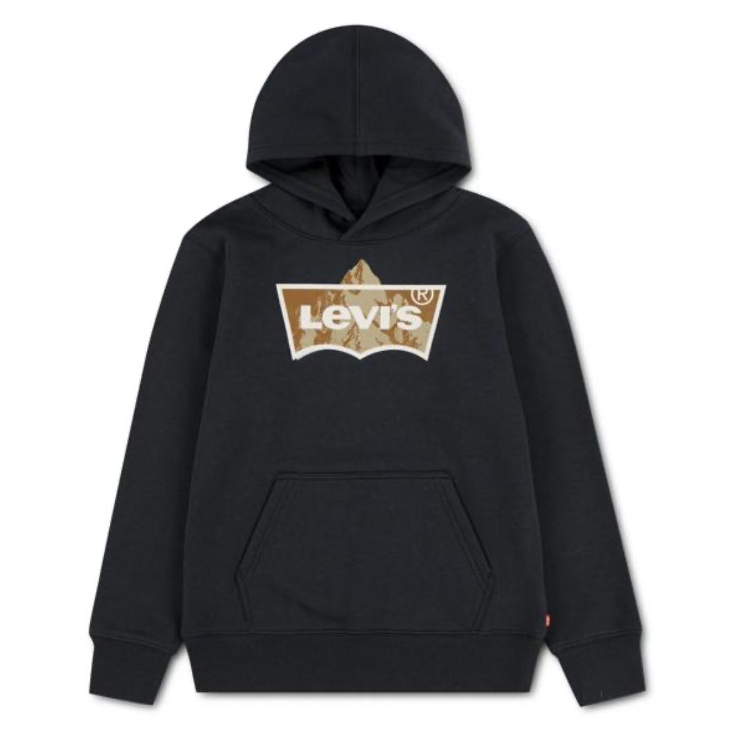 Teenager Tallest Peak Batwing Hoodie 9ER743-G52, Colour: Jet Black, Size: 10Y