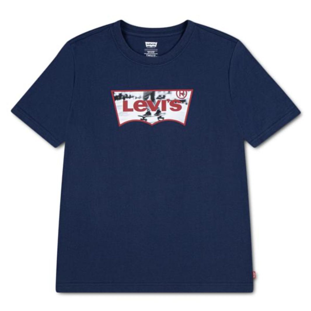 Teenager Skate Batwing Tee 9ER749-BCF, Colour: Naval Academy, Size: 10Y