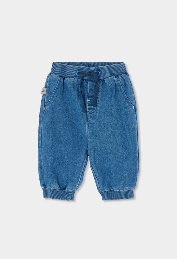 Blue Baby Denim Trousers | 264103, Size: 6M