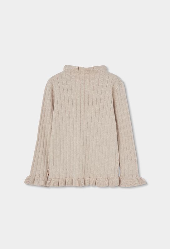 Girls Gold Cable Knit Jumper | 774110