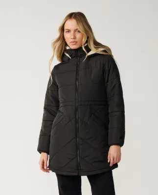 Anti-Series Anoeta Long Line Jacket - Washed Black