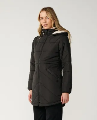 Anti-Series Anoeta Long Line Jacket - Washed Black