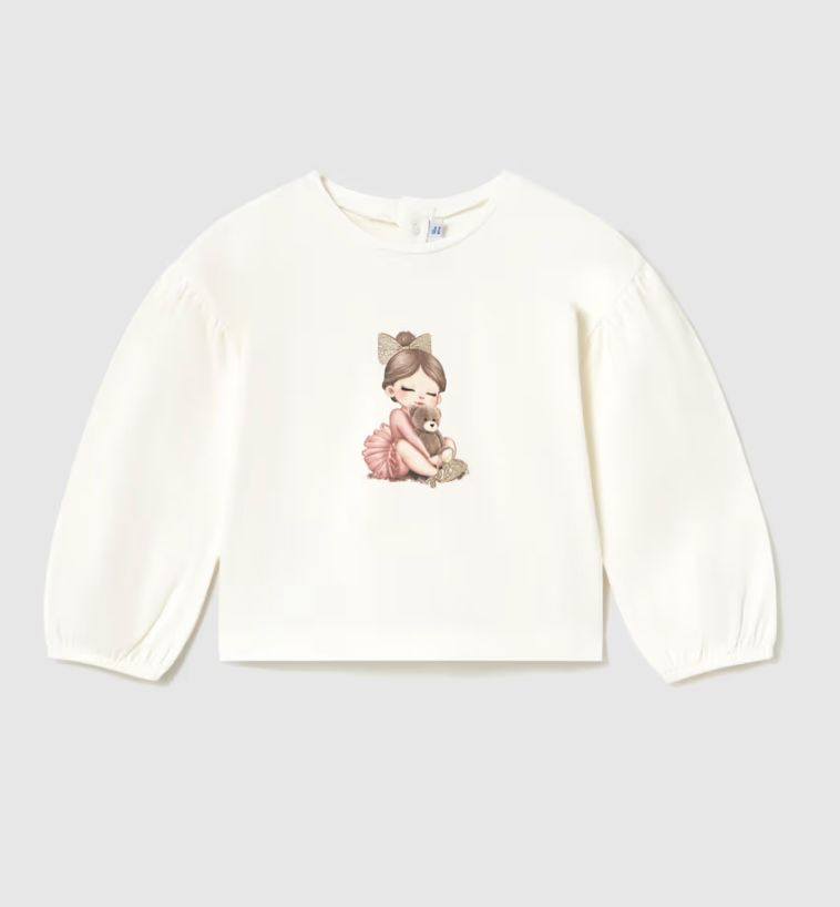 Baby Girl &amp; Pony Soy Long Sleeve Top | 2002, Size: 6M