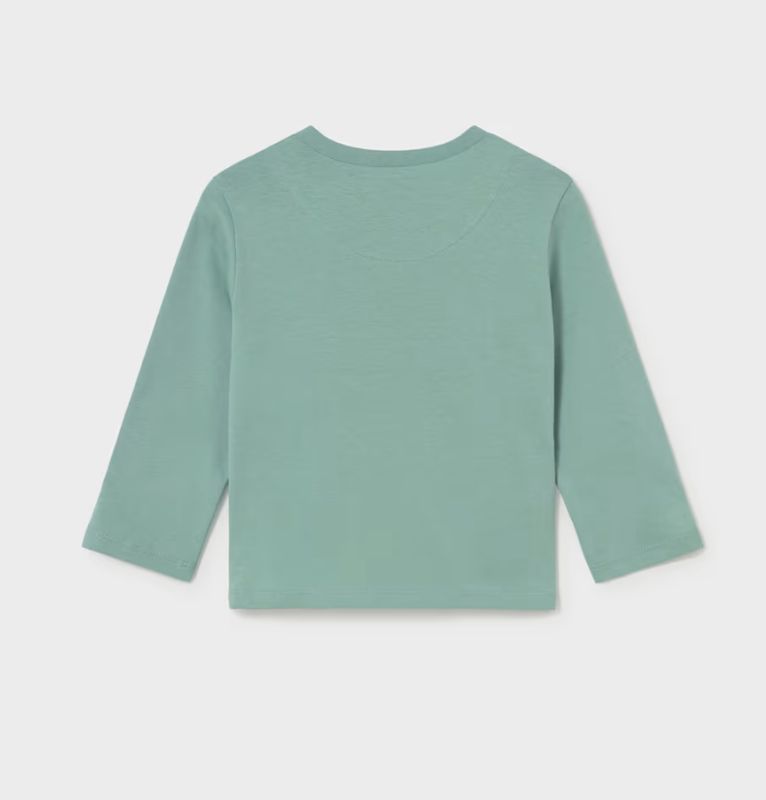 Baby Boys Aquarium Blue 4x4 Long Sleeve Top |2012