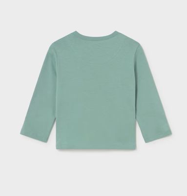 Baby Boys Aquarium Blue 4x4 Long Sleeve Top |2012