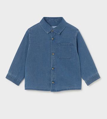 Baby Boy Medium Denim Shirt | 2109