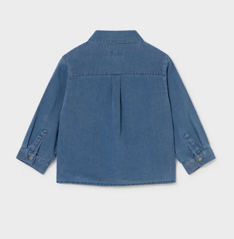 Baby Boy Medium Denim Shirt | 2109