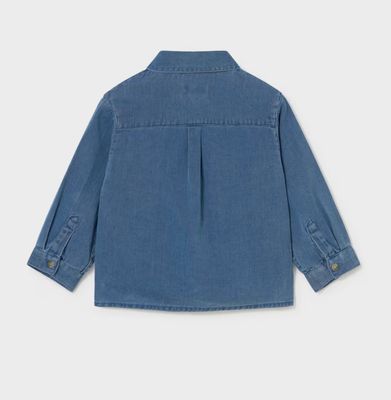 Baby Boy Medium Denim Shirt | 2109