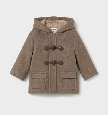 Baby Boys Brown Duffle Coat | 2426