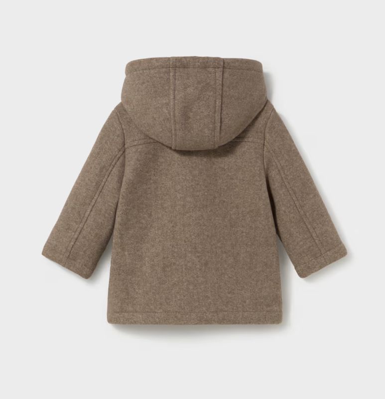 Baby Boys Brown Duffle Coat | 2426