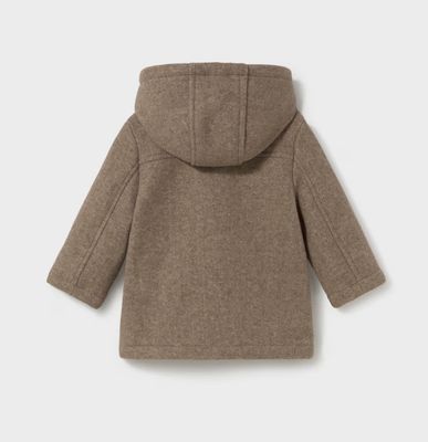Baby Boys Brown Duffle Coat | 2426