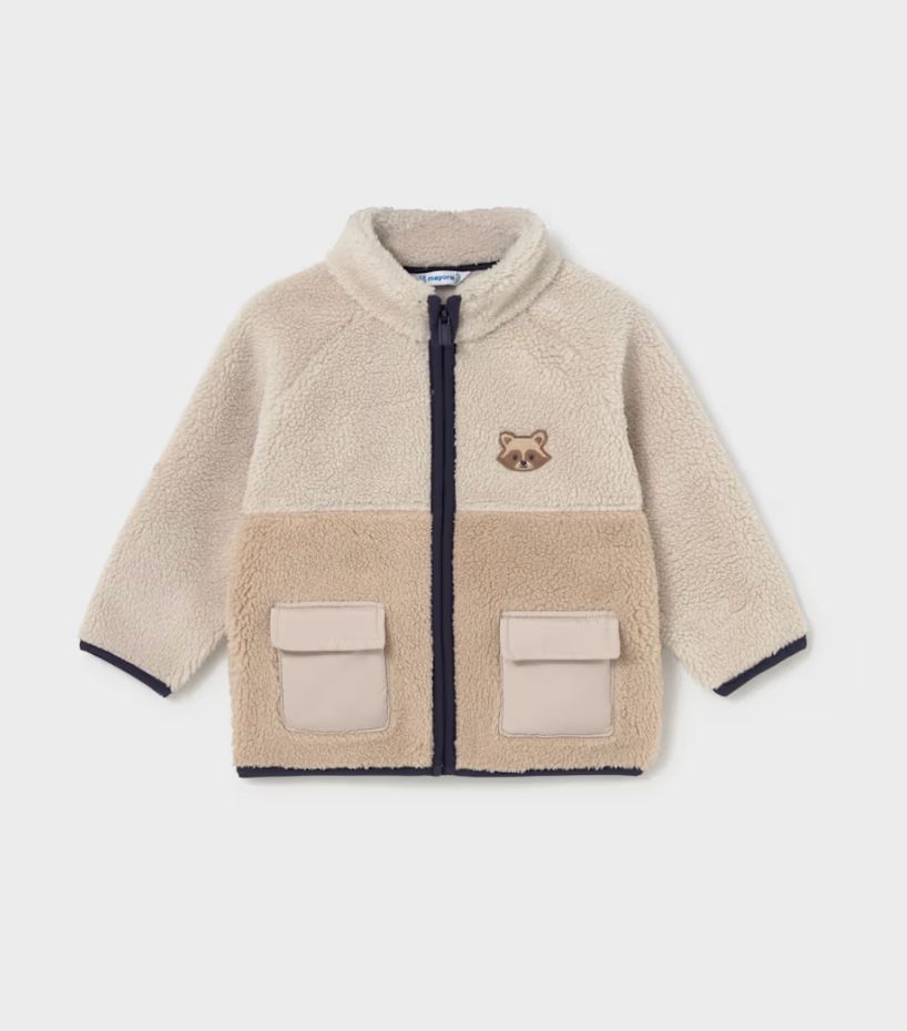 Baby Boys Stone Borg Zip-up Jacket | 2429, Size: 6M