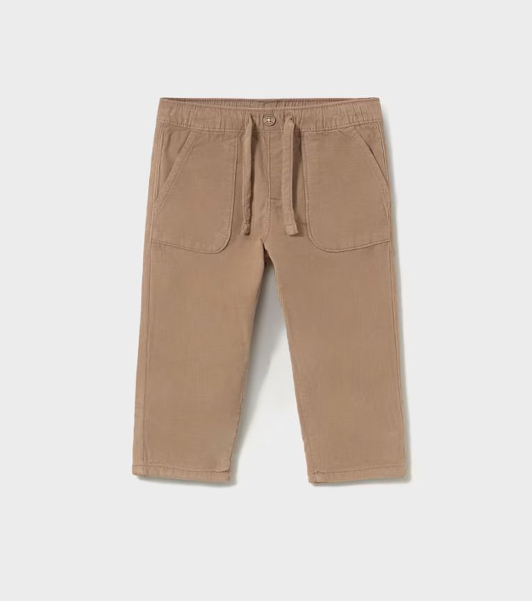 Baby Boys Truffle Corduroy Trousers | 2546, Size: 6M